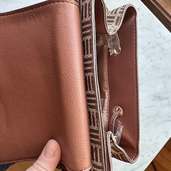 Anne Klein Women’s Flap Horsebit Backpack - Picture 9 of 10